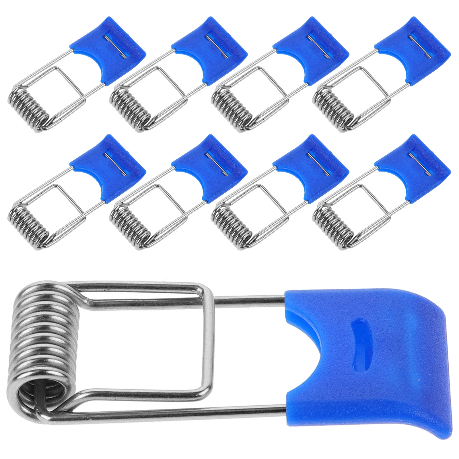 100pcs Recessed Light Spring Clip Replacement Retaining Clips For Downlight Panel Lamp Ceiling Light Fixtures Durable Fastening