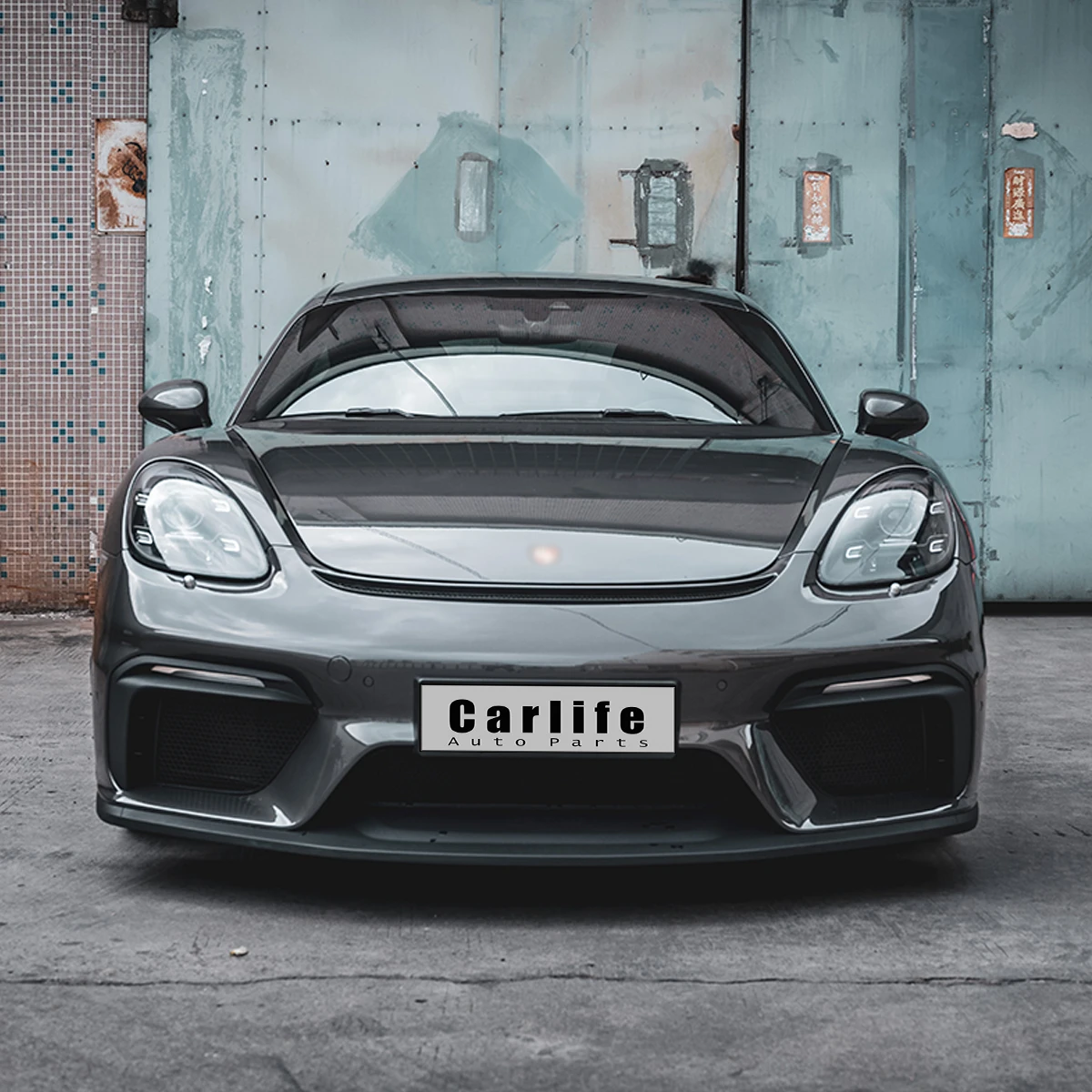 

Auto Body System PP Material Bumper Body Kits for Cayman 718/981 Modified to GT4 Look Like.