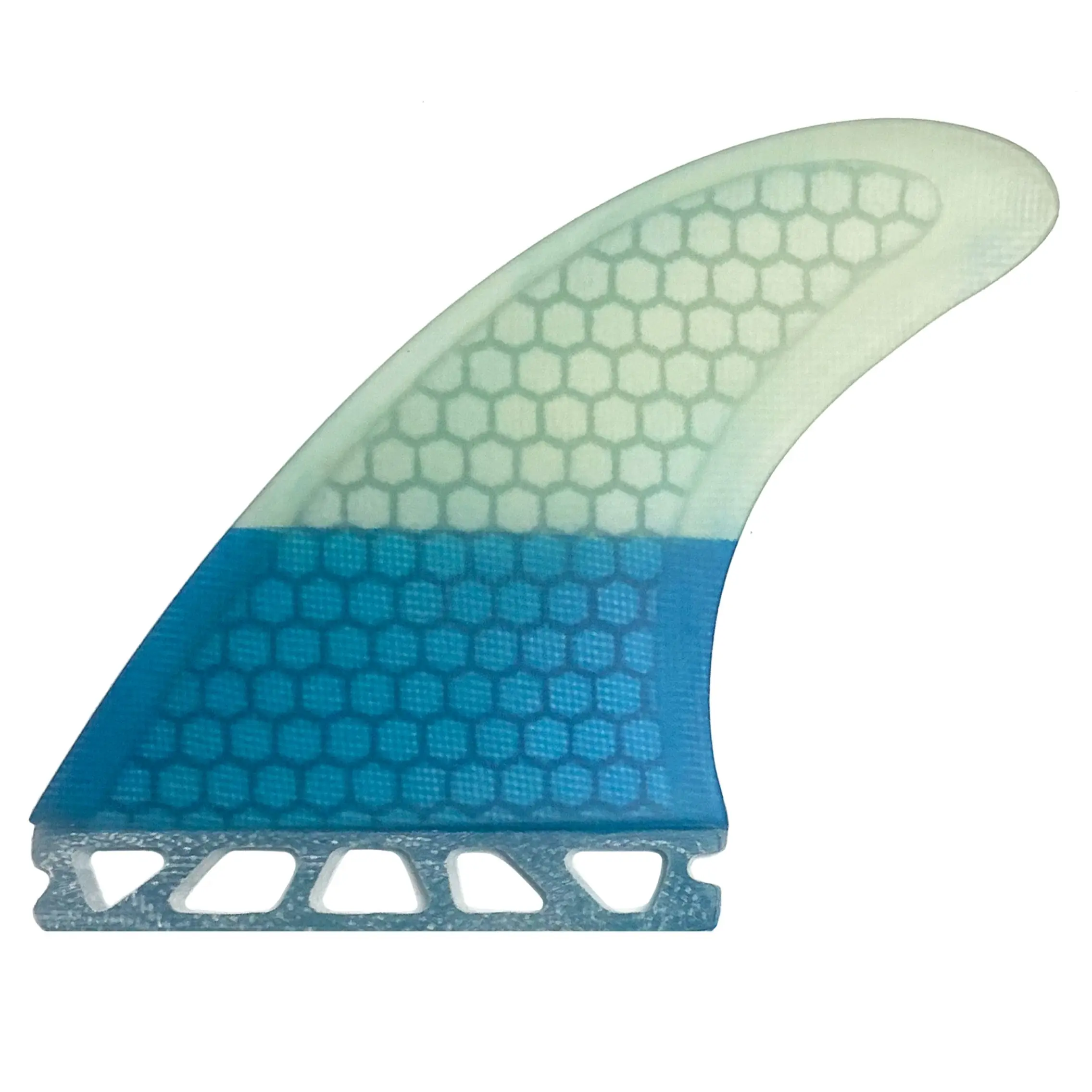 

Single Tab Base Surfboard Fins Honeycomb Fiberglass Surf Fin AM Perfomance Fin Thruster 3PCS Fin Set