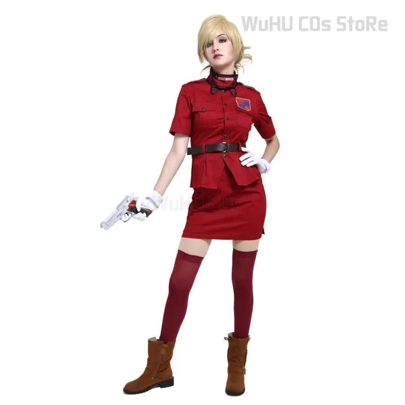 

Anime Comic Hellsing Seras Victoria Costume Serasu Vikutoria Cosplay Vampire Red Dress Halloween Carnival Women Suitc;6,r'8;p'