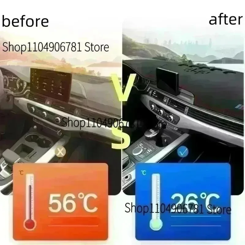 FOR Volkswagen ID.3 2021-2025 Car Dash Mat Dashmat Dashboard Mat Cover Sun Shade Dash Board Cover Carpet  Accessories view 4