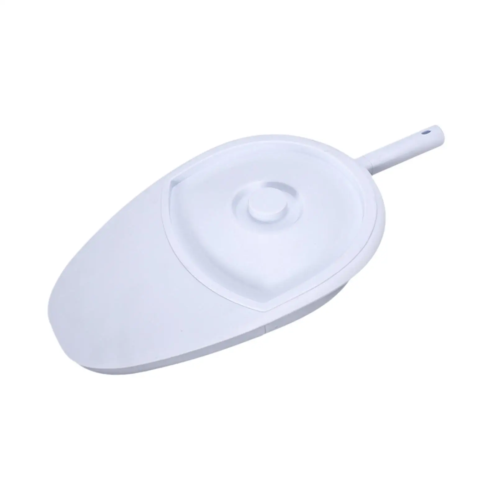 Elderly Bed Pan Toilets Urinals with Handle Sturdy Chamber Pot Bedside Commode Smooth Multiuse for Bed Bound Home Use