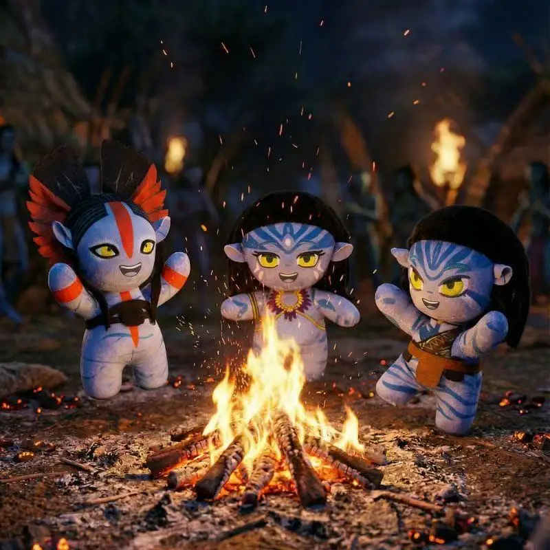 

2026 New Avatar: Fire and Ash Long Hair Avatar Surrounding Plush Toy Doll Gift