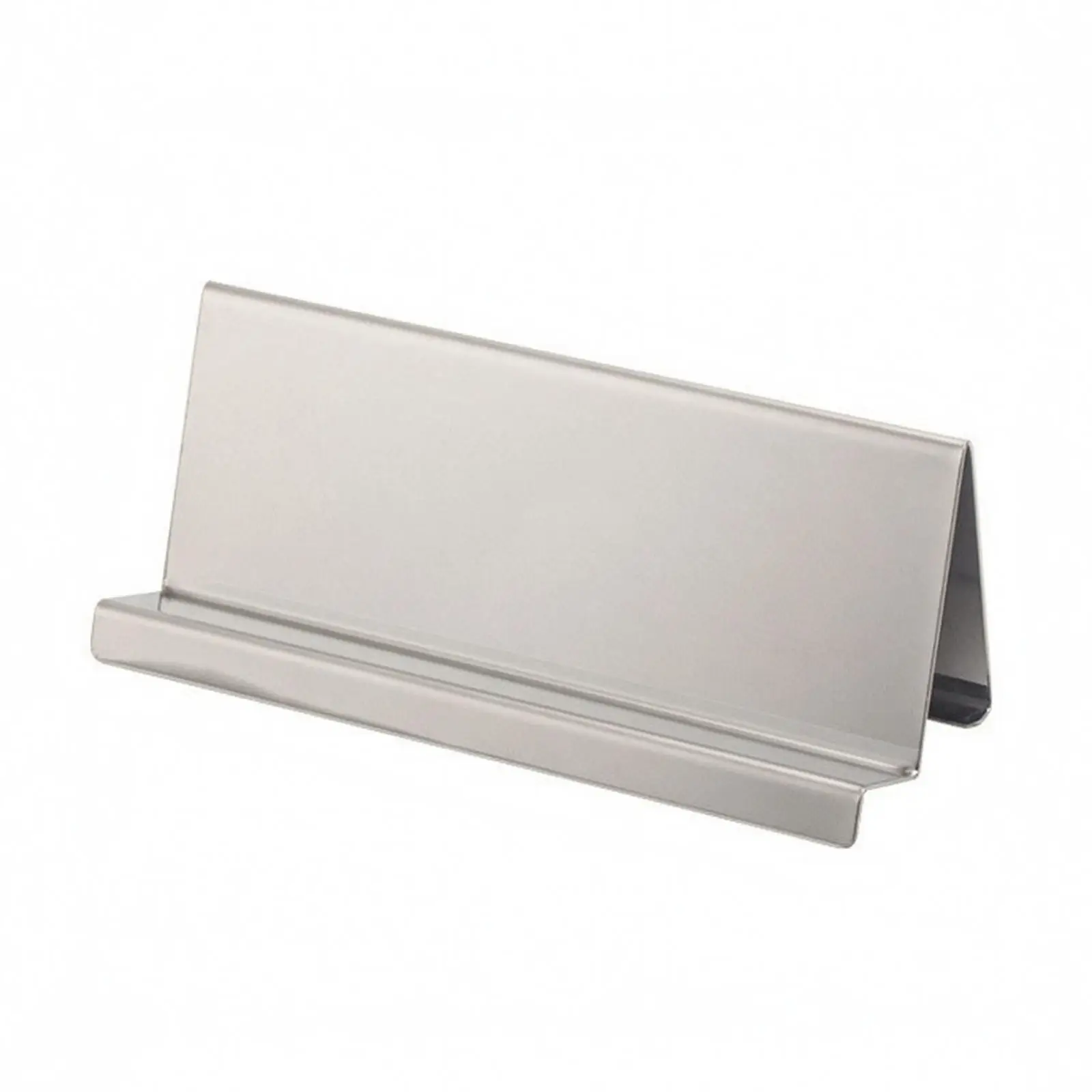 Countertop Wallet Display Stand Stainless Steel Rack for Clutch Bags Retail Shelving Showcase Organizer Storage