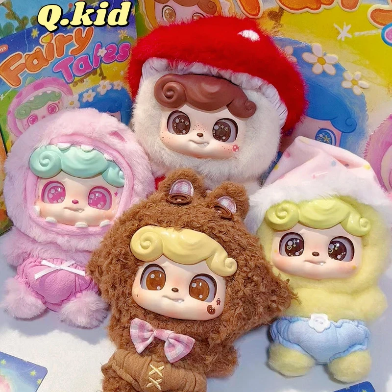 

Q.Kid Fantasy Fairy Tale слепая коробка милые куклы Q.Kid Mystery Box экшн-фигурка сумка-сюрприз кулон аниме кукла брелок игрушка подарки