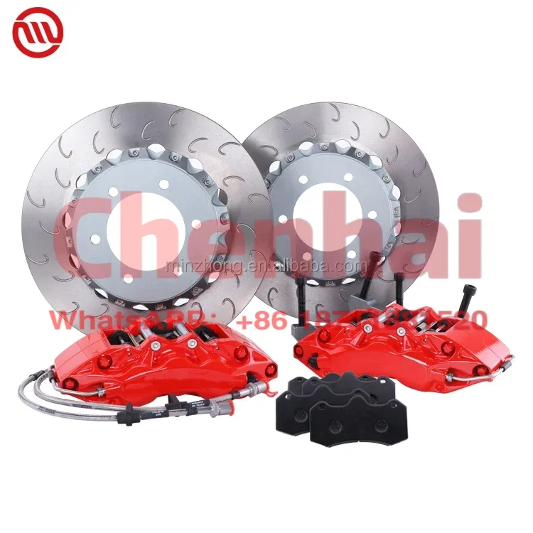 High Performance Aluminum Brake Caliper Pad Modified Big 9040 6 Pistons KIT 355mm /380mm Disc for 18 /19/20 inch Wheel