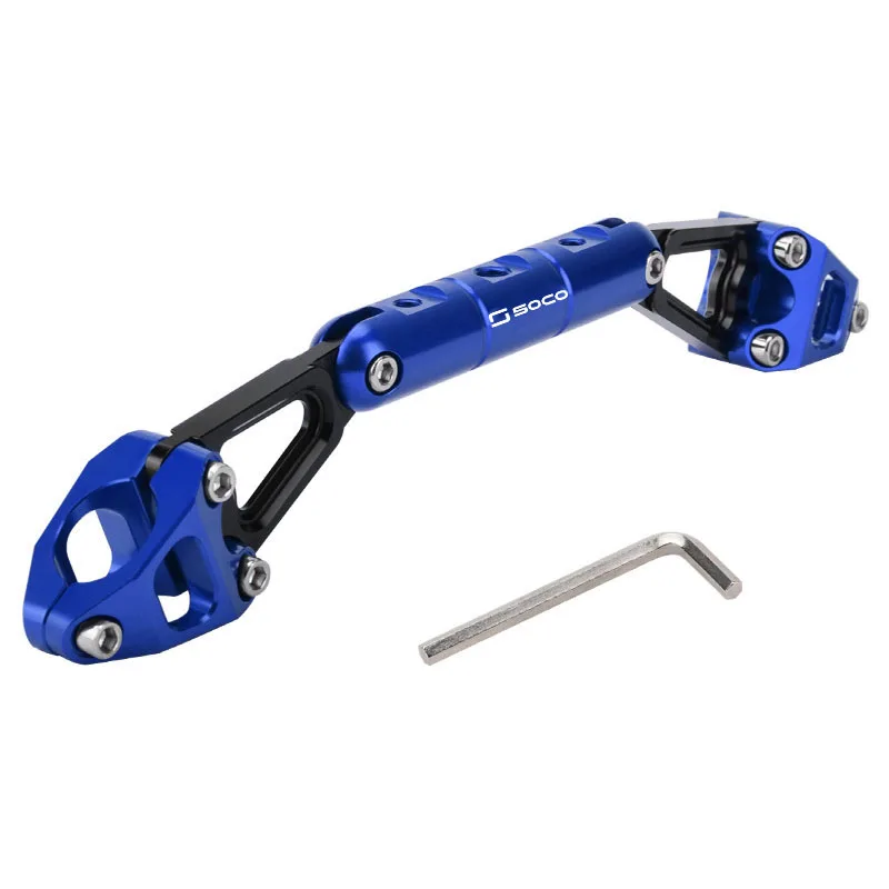 SOCO Peças de motocicleta Barra de equilíbrio Guiador Barra transversal Suporte de telefone Acessórios para VMOTO SUPER SOCO TC/TS/CPX/STASH