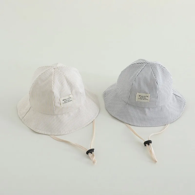 Baby Kids Cute Sun Hat 50cm 1-3Years Fashion Toddler Early Spring Summer Cotton Girls Fisherman's Hat Children Sun Cap Boys Hats view 5