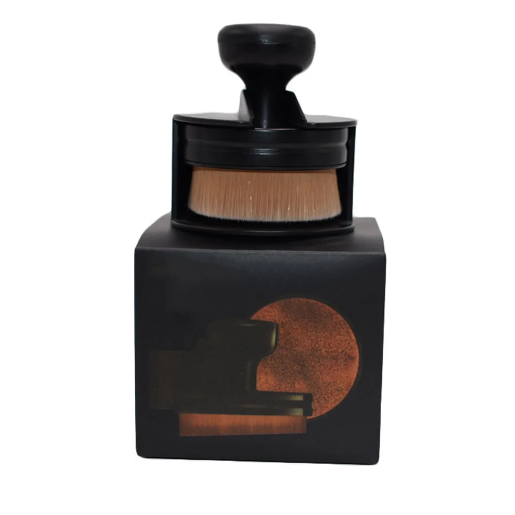 1pc Vinyl Record Brush Record Brush Vinyl Record Brush Record Brush ABS Carbon Fiber Black Brown No Water Marks