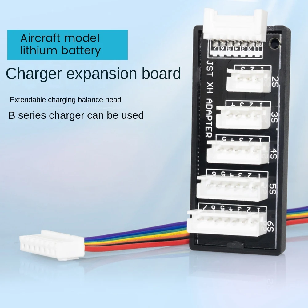 Prodotto RC Scheda di bilanciamento carica batteria Lipo 2-6S, adattatore per caricabatterie di espansione bilanciamento scheda XH da 2 pezzi per B6AC A6