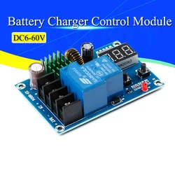 XH-M604 Battery Charger Control Module DC 6-60V Storage Lithium Battery Charging Control Switch Protection Board