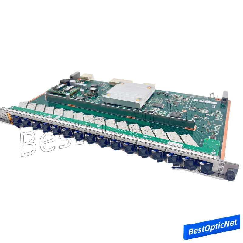 بطاقة لوحة واجهة GPFD H805GPFD 16 منفذ GPON مستعملة مع C + SFP لـ MA5608T MA5683T OLT #3