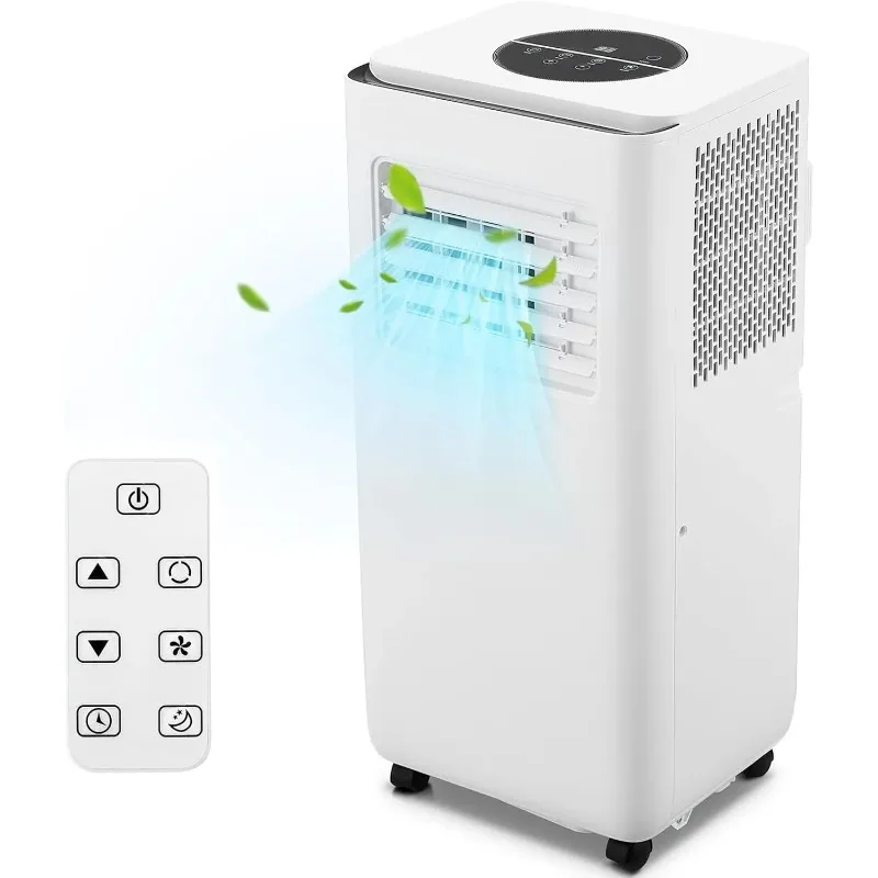 10,000 BTUPortable Air Conditione, Powerful Cooling Up To 450 Sq.Ft, 3-in-1 AC Unit Efficient Energy Saving, Ultra-Quiet, Remote