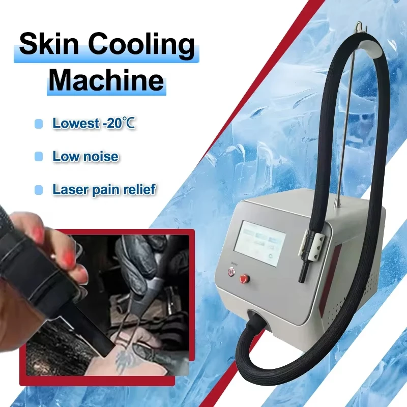 

Low Temperature Cold Air Skin Cooler - Portable Mini Zimmer for Laser Treatments -DH8284