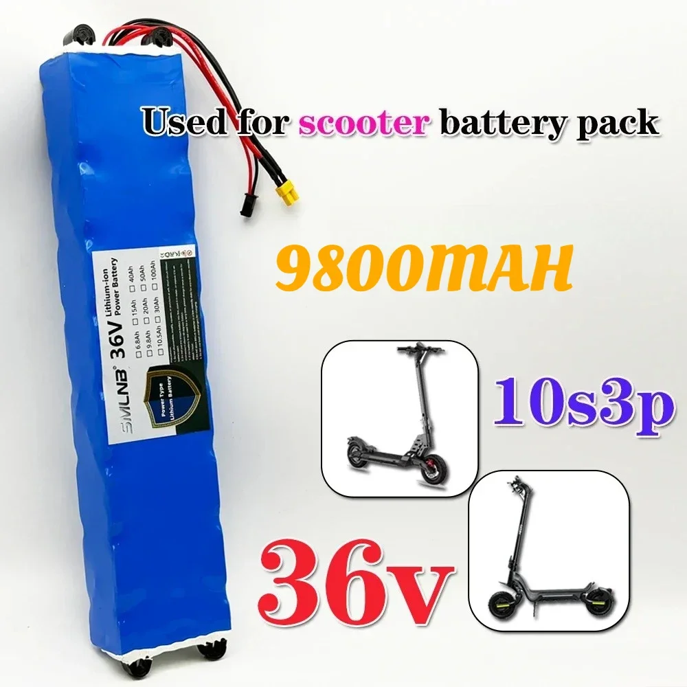 

10S3P 36 В 9800 мАч 36 В литиевый аккумулятор 18650 литиевая батарея подходит для аккумулятора электрического скутера Xiaomi M365