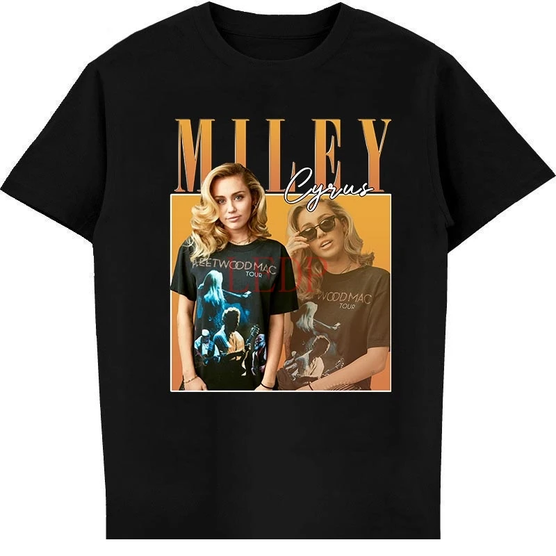 Vintage Miley Cyrus 90's T Shirt Miley Cyrus Homage T Shirt