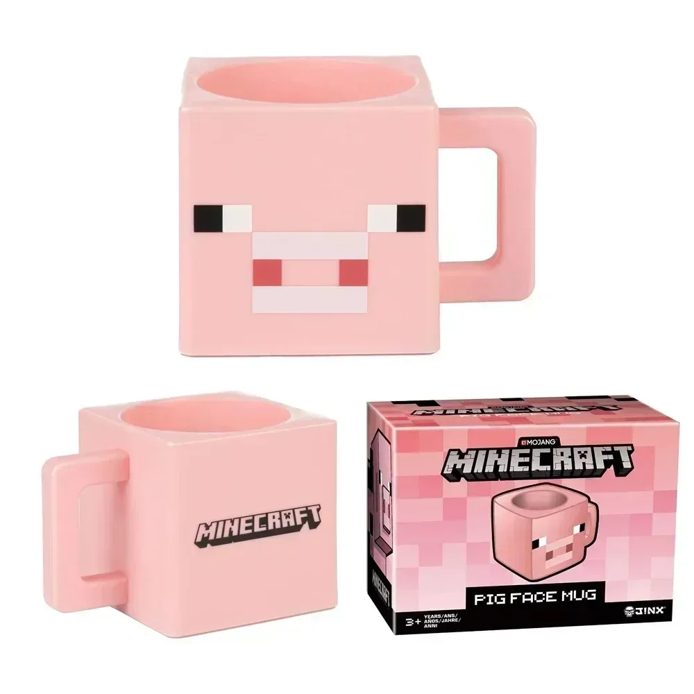 Taza de Minecraft 3D, 230 ml de capacidad, TNT, coolie fear Block, Grassland, cerdo rosa y caballo, Alex, novedad