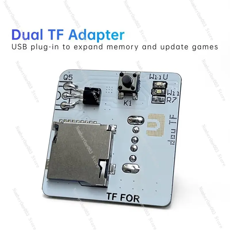 A92Z TF Adapter For Wii For Wiiu Console Button Switch Vis USB Plug-In To Expand Memory And Update Games
