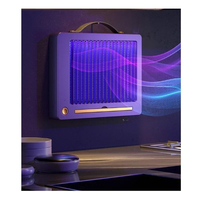 Indoor Electric Bug Zapper, 2000Mah Powerful Fly Bug Zapper Light For Moths, Fruit Flies, Garage Bug Catch/Eliminator