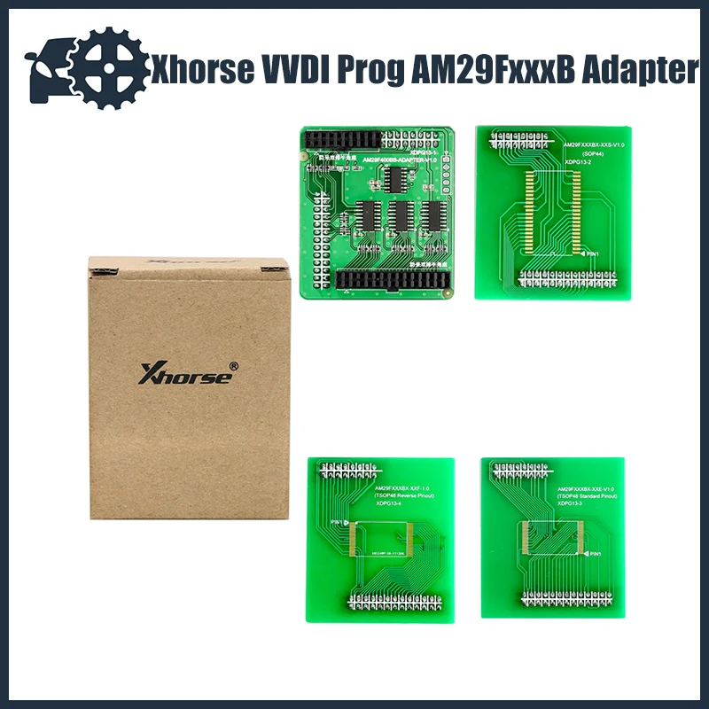 

Программатор Xhorse VVDI Prog AM29FxxxB, адаптер (SOP44/TSOP48, стандартная/Обратная точка), PK PCF79XX