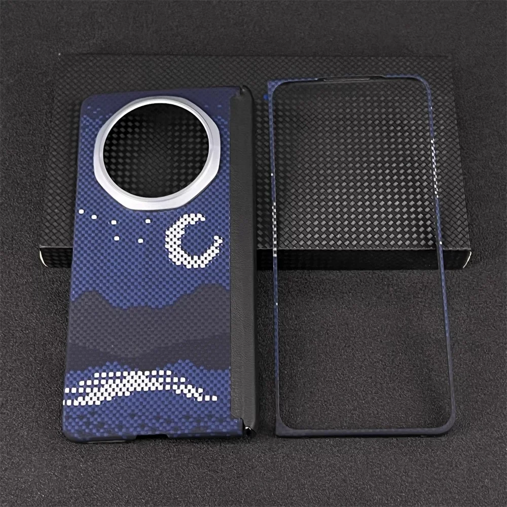 for Honor Magic V6 Magnetic Case Aramid Carbon Fiber Cover Ultra-Thin Lightweight Armor Protective Cover With Magsafe