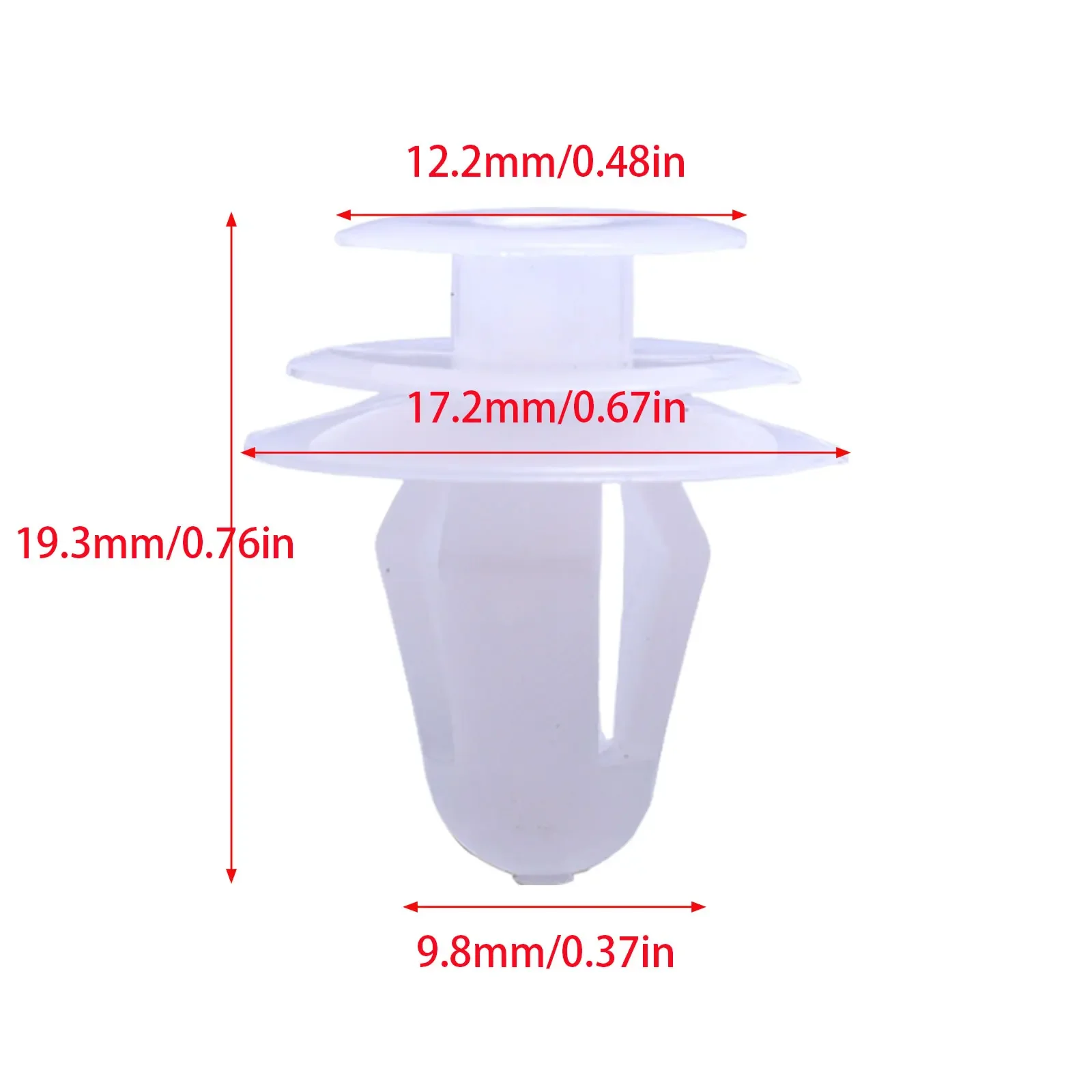 Door Trim Panel Retainer Trunk Side Trim Clip 67771-02030 for Toyota 4Runner Camry Land Cruiser Sienna Corolla Lexus LS400 LX450