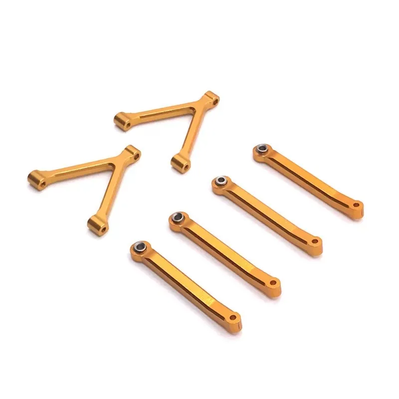 โลหะคงที่ Tie Rods ชุดเชื่อมต่อสําหรับ 1/28 SG-2801 Mini รุ่น D90 RC รถอัพเกรดดัดแปลงอะไหล่