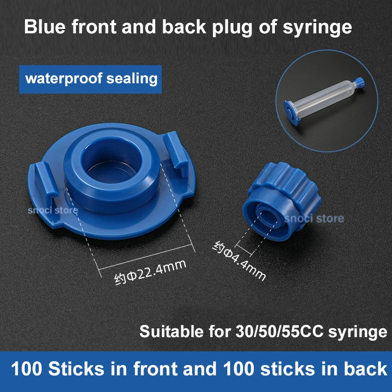 10CC 30CC 50CC Industrieller Spender, Spritzenzylinder, Spenderspritze, Schalter, vorderer Stecker und hintere Abdeckung, Adapter, Kolbenanschlüsse – Detail 2