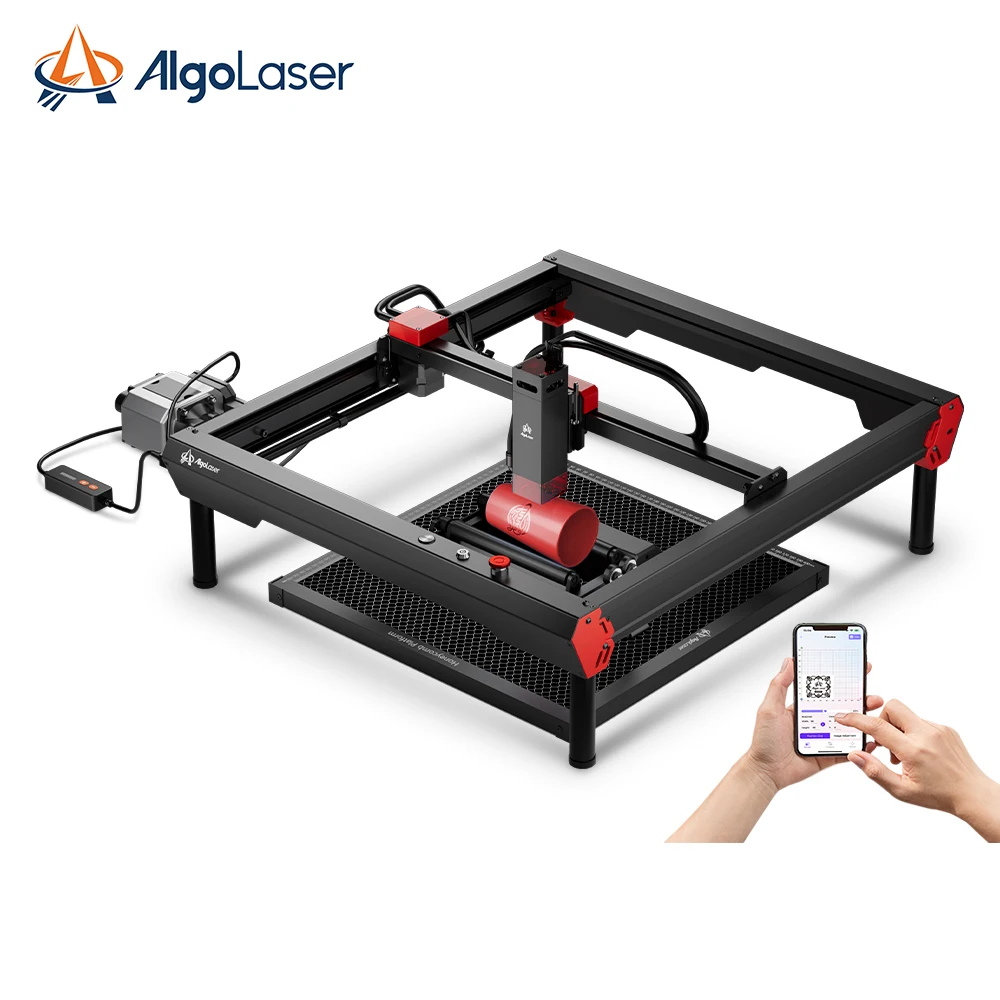 

Ship from Brazil Mexico AlgoLaser Alpha 10W Laser Cutter Laser Cutting Engraving Tool Herramientas for Wood MDF Glass Leather