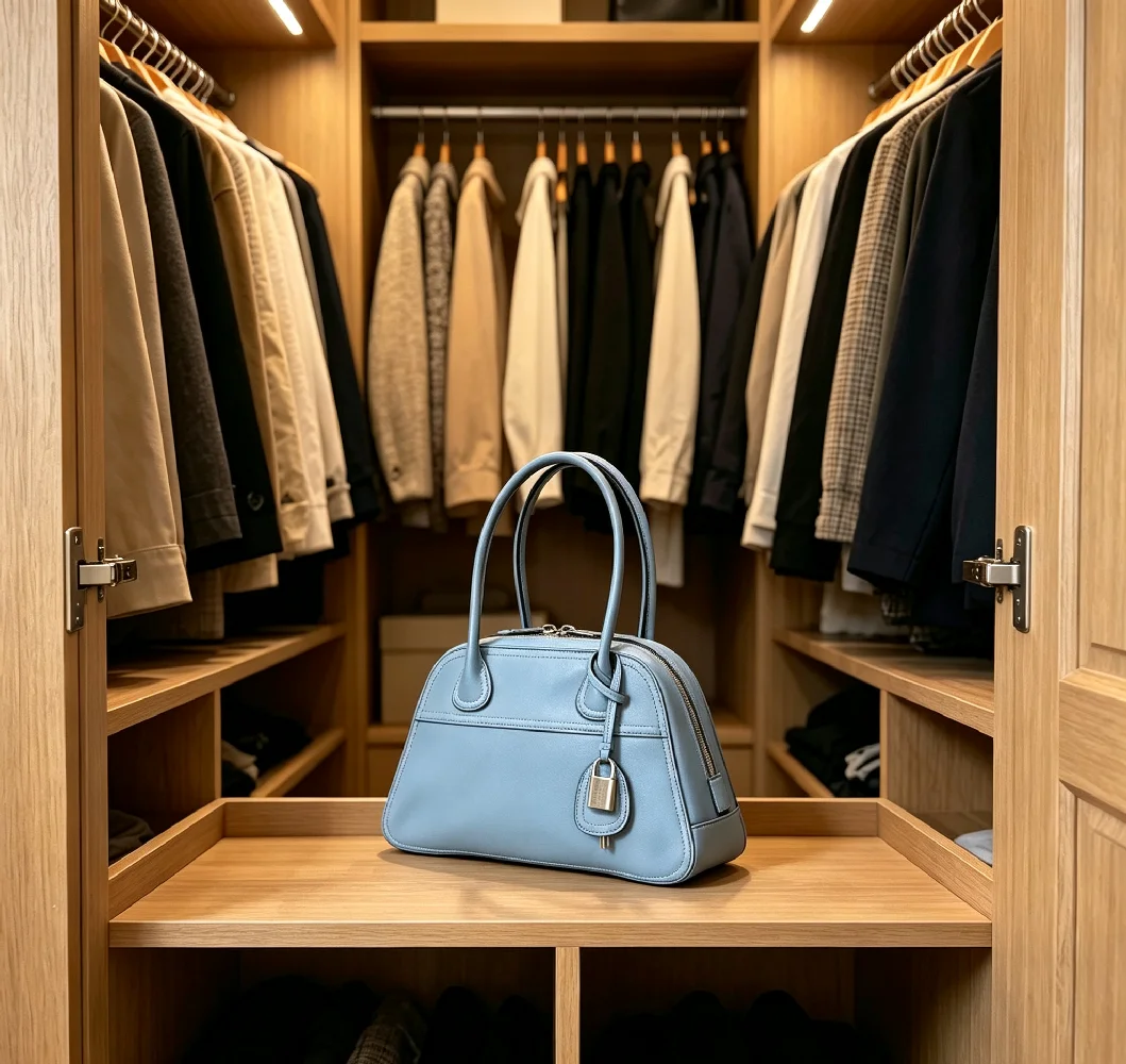Luxury Bags Level - Hochwertige Designer-Damenhandtasche im schlichten Luxus-Stil, abnehmbarer