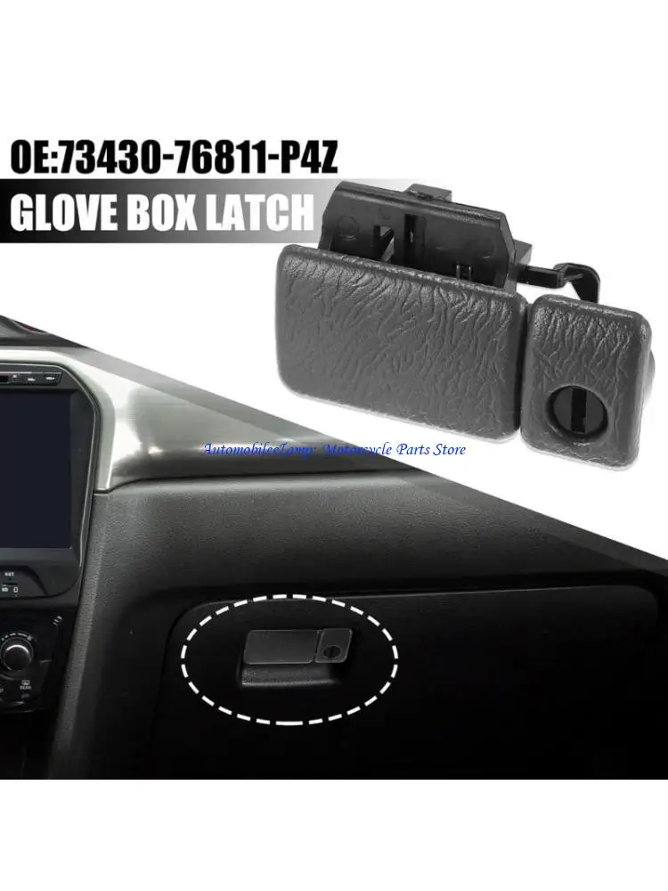 H7BD Glove Box Locks Replacements for Jimny Vitara Grand ABS Car Glove Box Locks Latches Lid Handle 7343076811P4Z