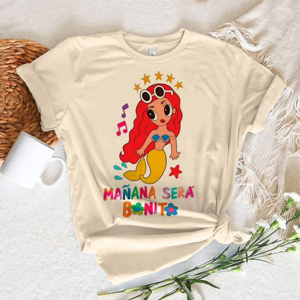 Tomorrow Sera Nice Karol g top women Japanese streetwear anime t shirt girl comic harajuku clothing