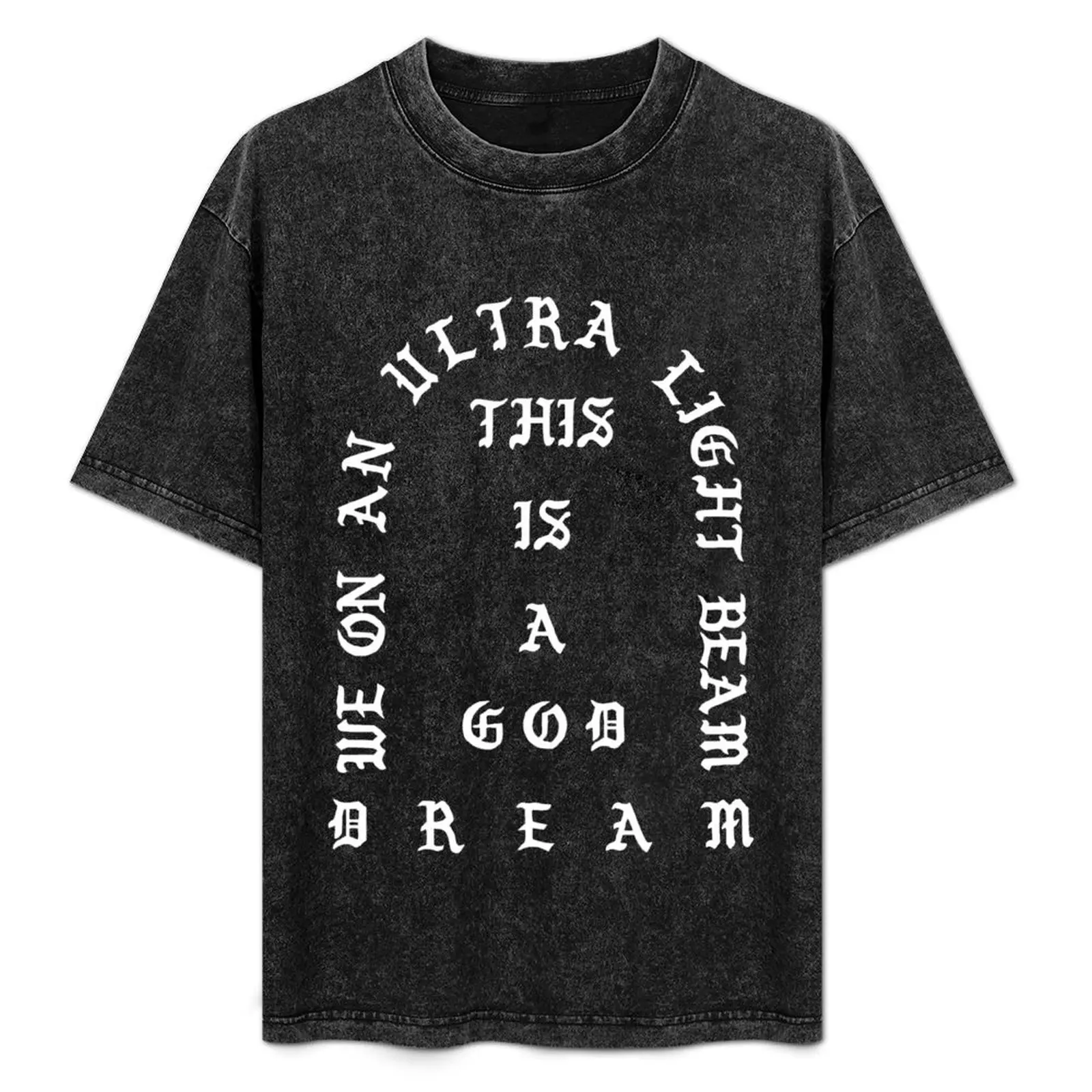 ultralight beam T-Shirt Luxury man anime clothes shirts men