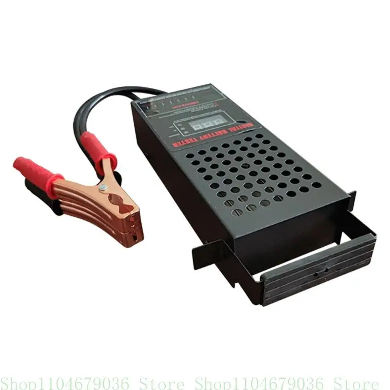 

Тестер нагрузки автомобильного аккумулятора, вольтметр, измерительный прибор, 6/12/24 В, ЖК-дисплей для мотоциклов, лодок, измерительный инструмент