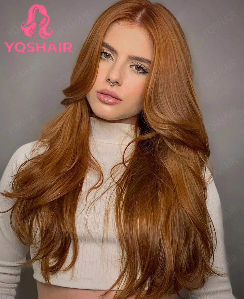 

30 # Цвет Коричневый HD Парики Фронта Шнурка 100% Человеческие Волосы Высокая Плотность 13x4 Объемная Волна Кружева Фронтальные Парики Человеческих Волос Предварительно Сорванные Волосы