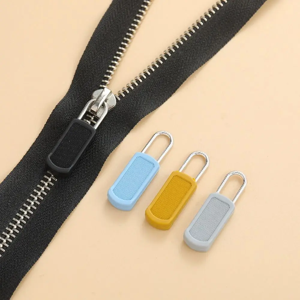 5Pcs Craft Detachable Zipper Puller Markers Removable Metal Zipper Head Repair Kits DIY Sewing Tool