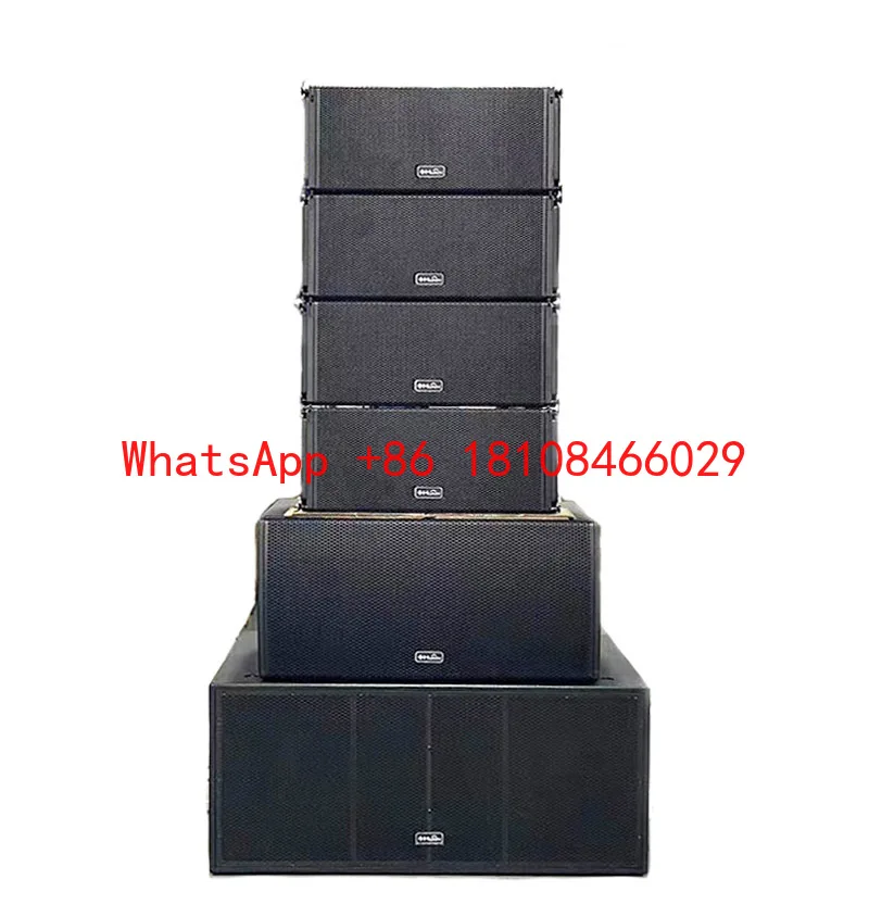 Pa System Dual 10 Inch Outdoor Church Concert Music Event Professional Sound System Hybrid