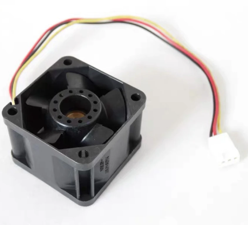 High Airflow Supercharged 4CM 4028 DC12V Dual Ball Bearing Cooling Fan Replacement Repair Part For Switch Equipment Heat Dissipa