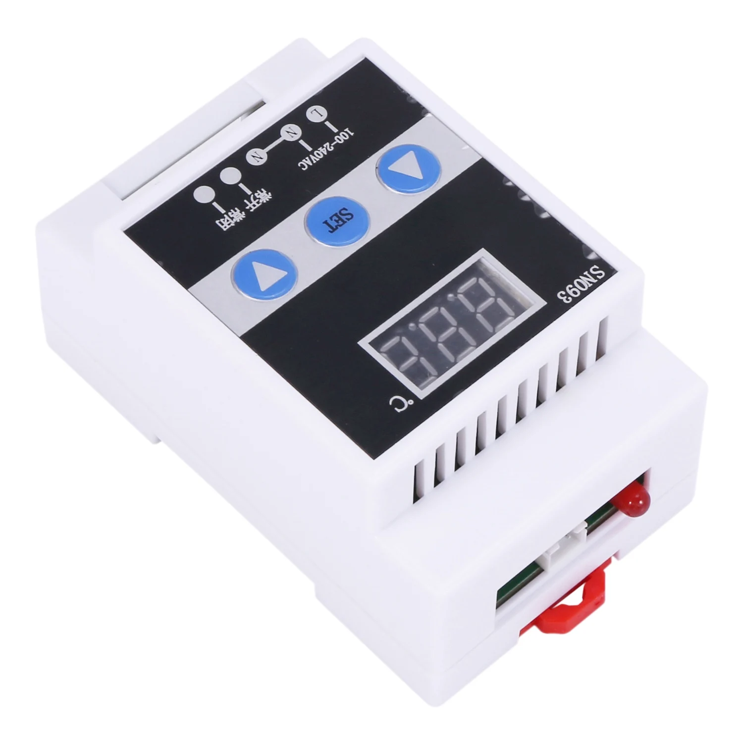 ABZW TMC-6000 110-240V Guide Rail Thermoregulator Digital Temperature Controller Thermostat Refrigeration Heating Temperature Co