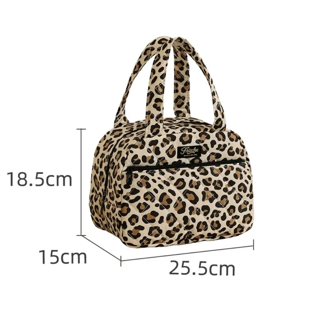 Neue Tragbare Lunch-Tasche mit Griff, Verstärkte Große Isolierte Handtasche, Multifunktionale Wiederverwendbare Isolierte Lunch-Tasche – Detail 1