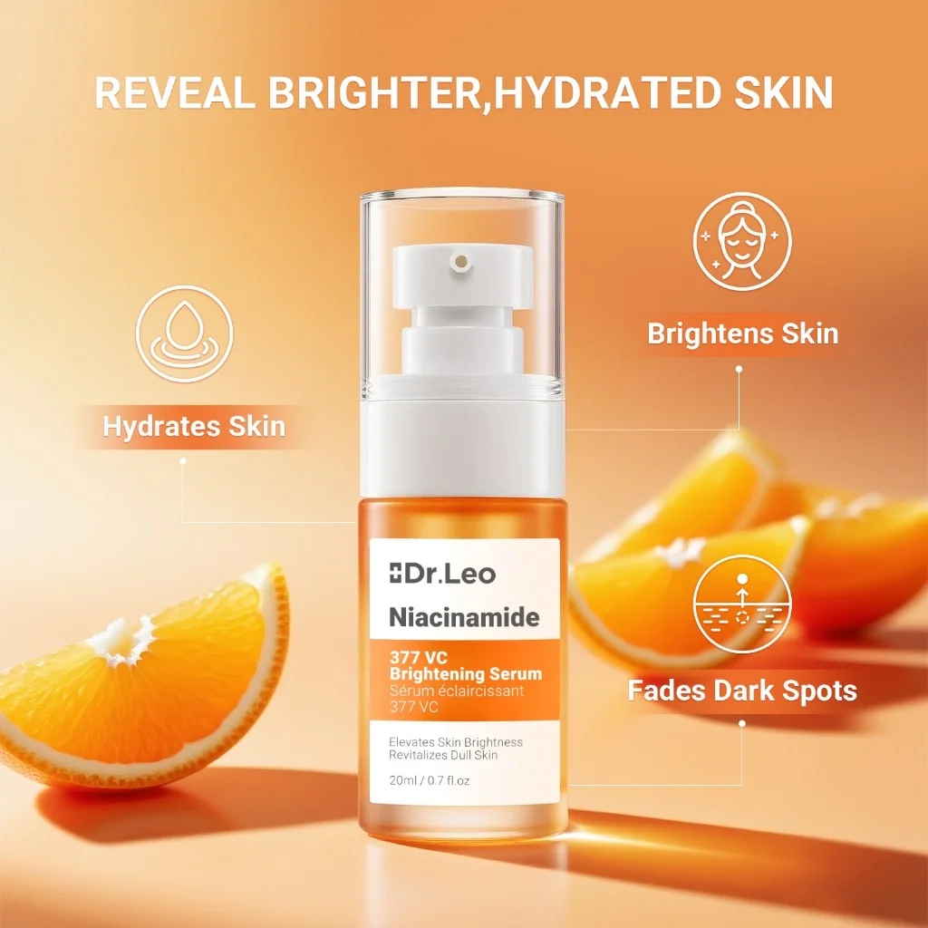 دكتور ليو سيم وايت 377 لوشن مبيض مزيل البقع الداكنة نياسيناميد تبييض جوهر ترطيب يقلل الاحمرار 20 مللي