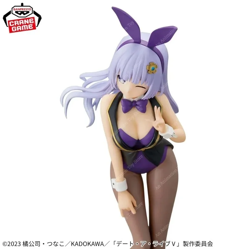 100% Original Banpresto Glitter & Glamours Date A Live Miku Izayoi Bunny Ver. Anime Collectible Figures Desktop Home Decor Gifts view 3