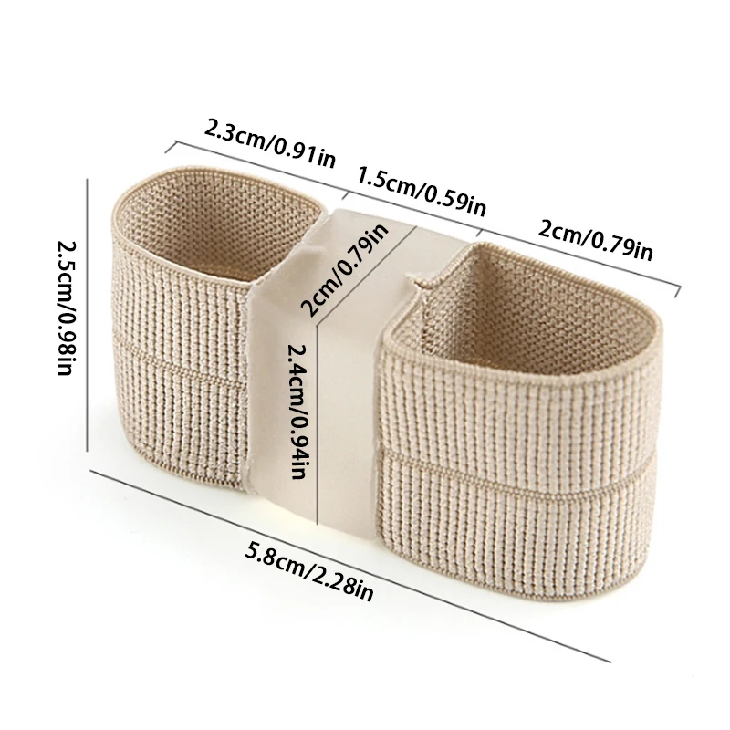 1PCS Silicone Toe Spreader Finger Separator Valgus Corrector Thumb Correction Straightener Foot Care Orthopedic