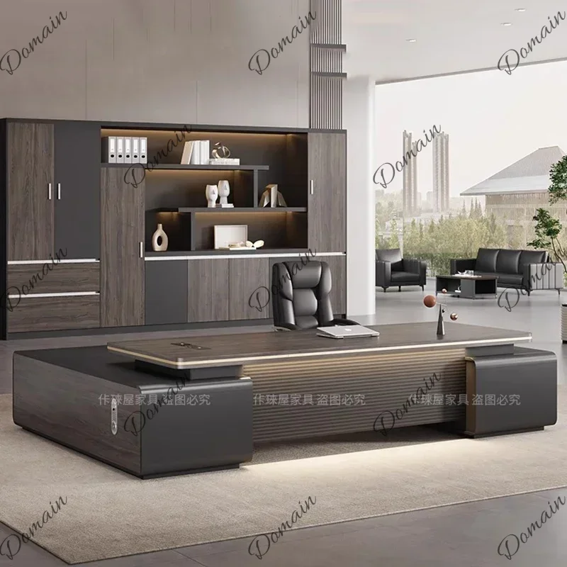 XX Luxury Nordic Office Desk Wooden Standing Bedroom Drawer Office Desk Organizers Design Multifunctional Ufficio Home Furniture