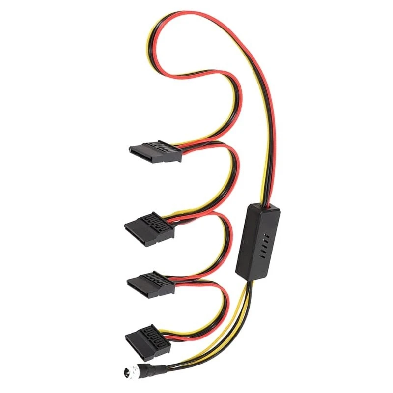 

DC5525 Female Connector Power Cable 12V5A DC5525 to 5V Splitters