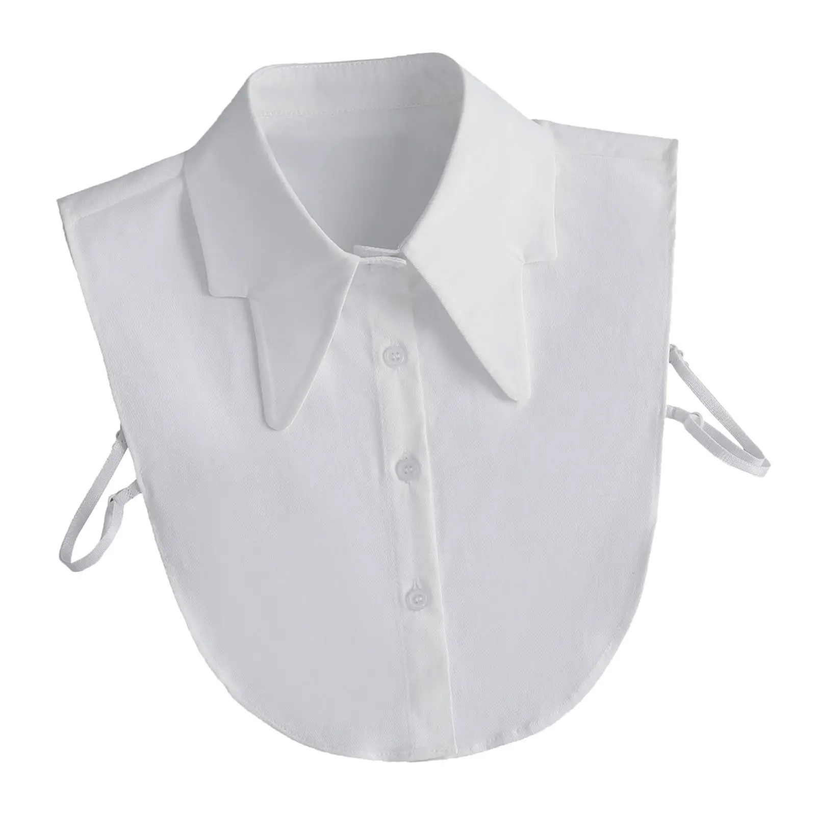 

Elegant Shawl Shirt with Detachable Lapel for Stylish Outfits