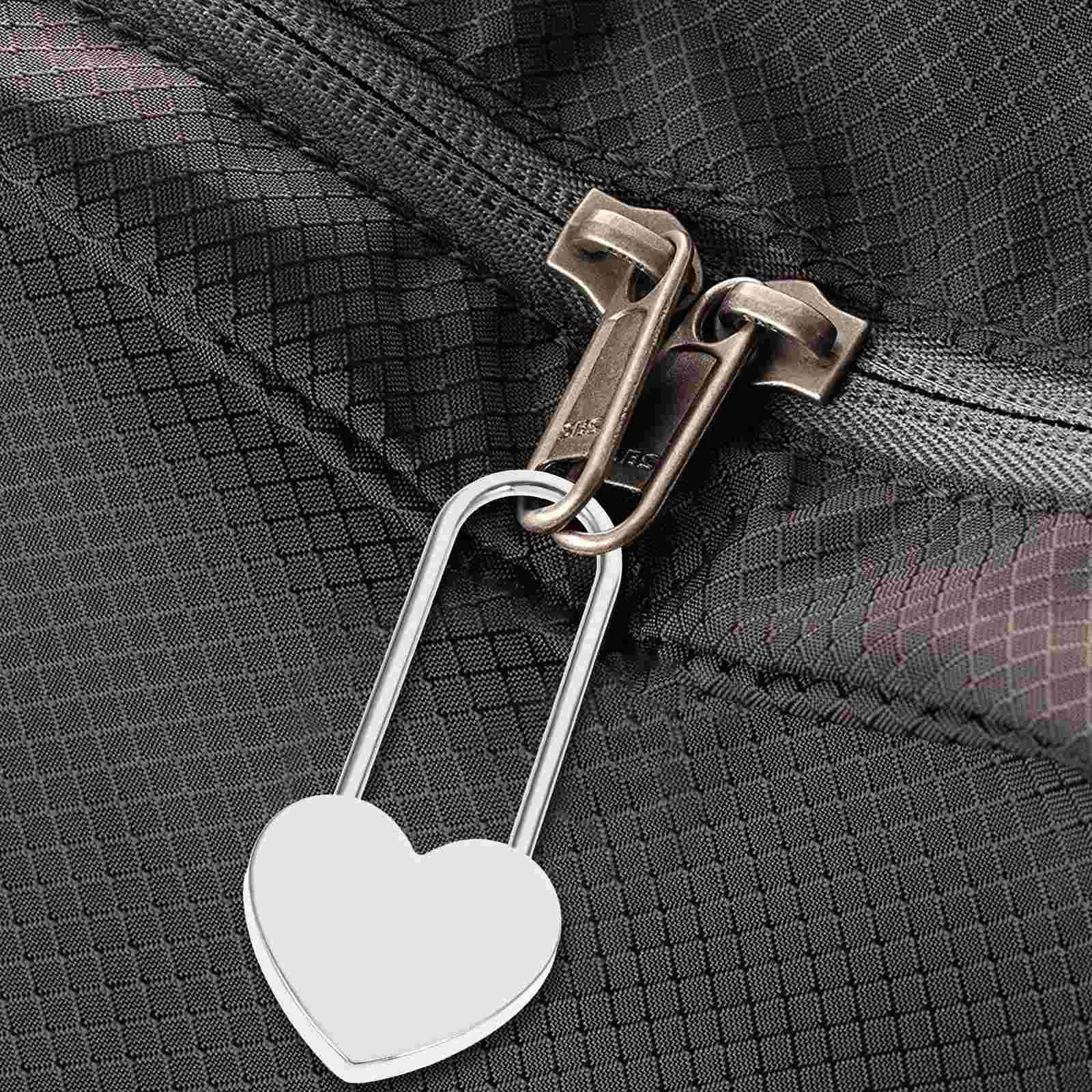 Jewelry Love Lock Lovers Combination Suitcases Zinc Alloy Small Locker Padlocks