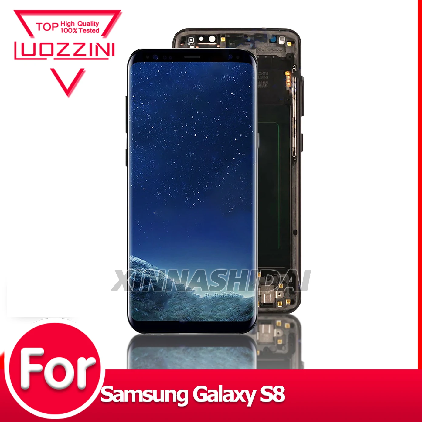 Super OLED For Samsung Galaxy S8 LCD Display Touch Screen Digital Assembly for s8 LCD Replacement Parts