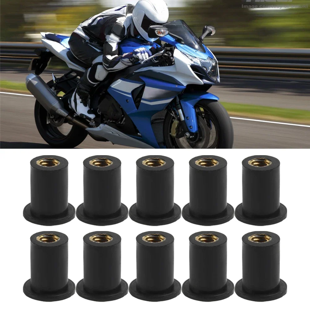 High Quality Hot Sale Motorcycle Accessories Windscreen Bolt Bolt Screw Nut Anodized Aluminum Bolt Screw Nuts M5 Rubber Nuts image 5