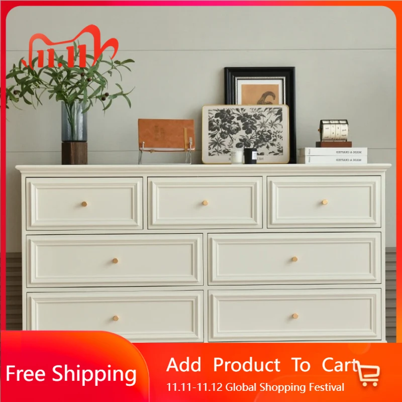 

Ergonomic Craft Living Room Cabinets Storage Clothing Shelf Drawers Cabinets Rural Prefabricated Trendy Vitrina Hotel Furniture